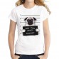 2016 Hot Sale Dog Police Dept Design Women T Shirt French Bulldog T-shirt Novelty Short Sleeve Tee Pug Printed Bad Dog Shirts