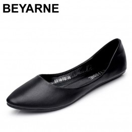 BEYARNE New Arrival 2017 Spring and Autumn Women's Loafers   Loafers Women Flat Heel Shoes Boat Shoes Casual Free Shipping
