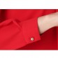 Black Red White Chiffon Blouse Women Autumn 2017 Long Sleeve Ladies Office Shirts Korean Fashion Casual Slim Women Tops Blusas
