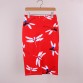 Free shipping M-XXL women red pencil skirts 2016 Western fashion girls slim faldas vogue ladies new casual bottoms wholesale