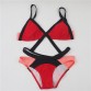 Women Swimwear Push up Swimsuit Red White Black hot sale bikini cheap bandage swimsuit biquini biquinis feminino 2017 Bikinis